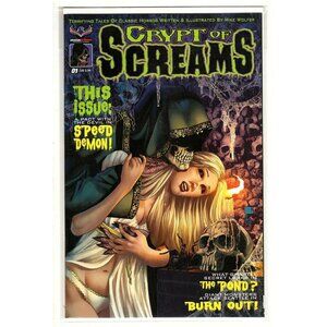 American Mythology Productions Crypt of Screams no. 01 NM Mike Wolfer